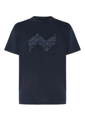 Missoni embroidered-detail T-shirt - Blue