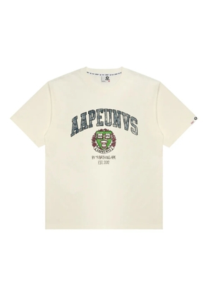 AAPE BY *A BATHING APE® cotton T-shirt - White