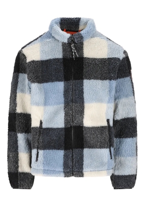 Napapijri check fleece jacket - Blue