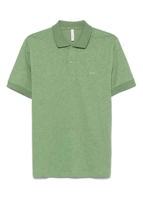 Sun68 logo-embroidered polo shirt - Green