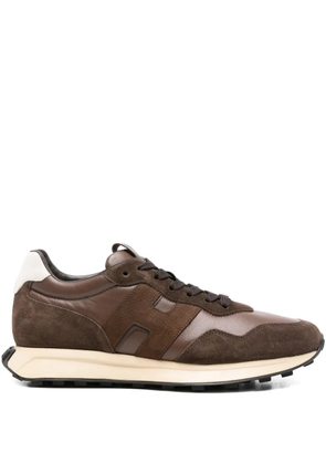 Hogan H601 suede sneakers - Brown