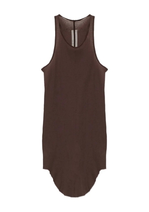 Rick Owens racerback round-neck top - Brown