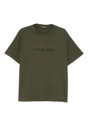Michael Kors logo-embossed T-shirt - Green