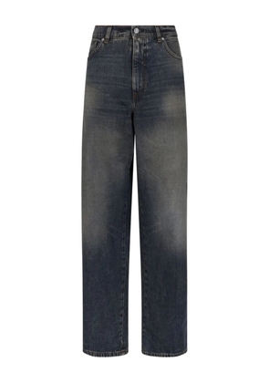 Nine In The Morning Distressed Effect five-pocket trousers - Blue