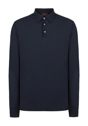 slowear buttoned-cuffs polo shirt - Blue