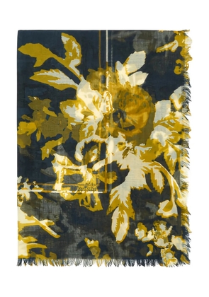 Marc O'Polo floral-print scarf - Blue