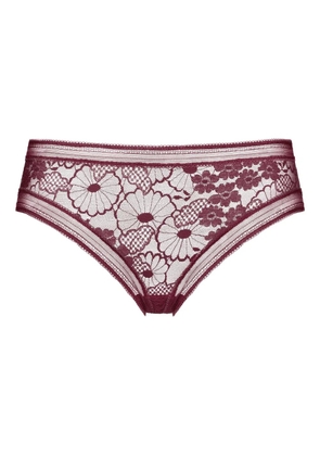 ERES Miellée floral-lace briefs - Purple