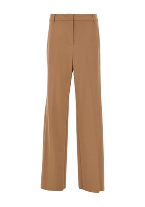 Marella wide-leg trousers - Brown