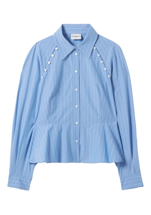 Claudie Pierlot pinstripe shirt - Blue