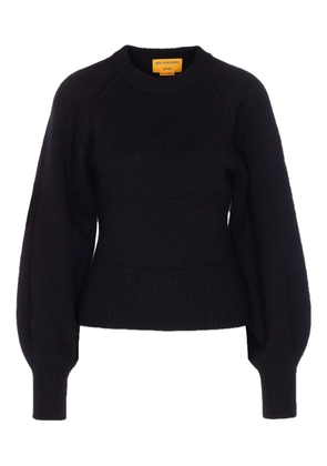 Guest In Residence raglan-sleeve cashmere sweater - Black