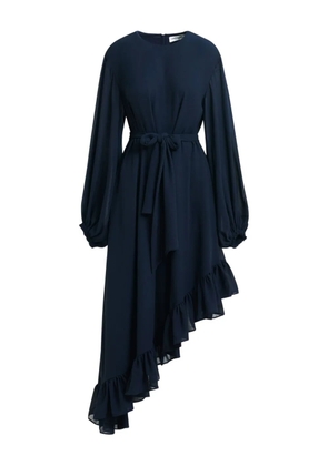 Essentiel Antwerp ruffle asymmetrical dress - Blue