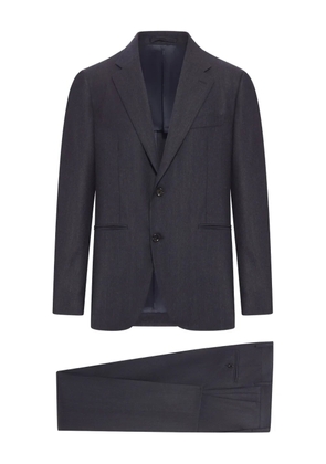Lardini wool single-breasted suit - Blue