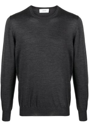 Lardini crew-neck wool jumper - Grey