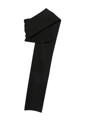 Róhe one-shoulder blouse - Black