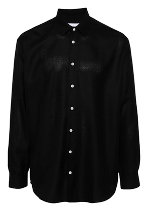 Soulland Damon wool shirt - Black