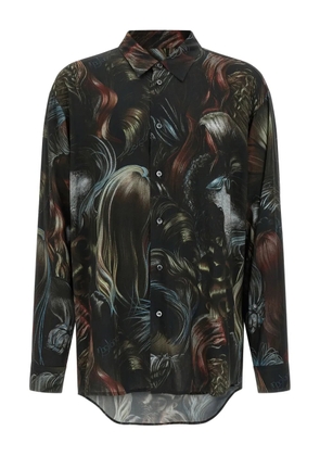 Magliano long-cuffed shirt - Brown