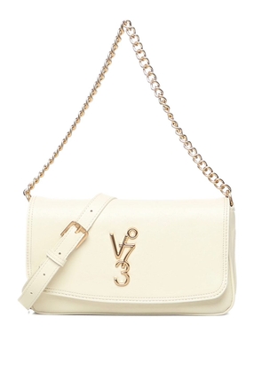 V°73 Louise chain-strap logo-plaque shoulder bag - Neutrals