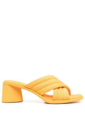Camper Kiara crossover-strap sandals - Orange