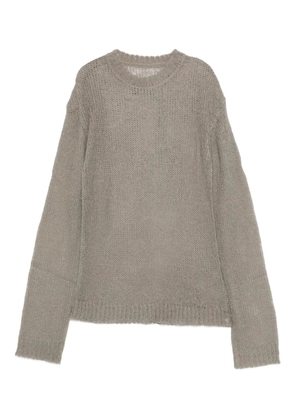 HELIOT EMIL crew-neck knitted sweater - Grey