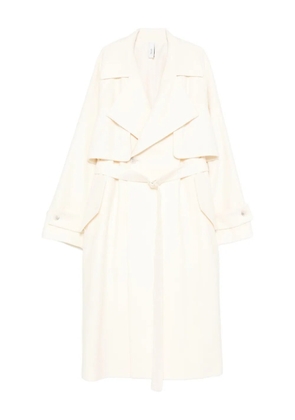 Hevo Mariotto belted coat - White