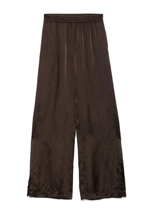 ASPESI satin trousers - Brown