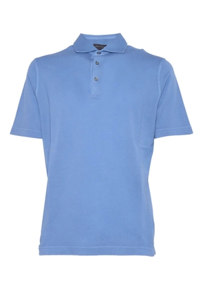 Filippo De Laurentiis cotton polo shirt - Blue