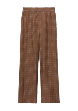 Claudie Pierlot patterned pants - Brown