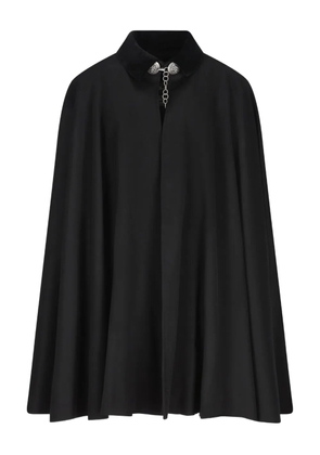 IL TABARRO wool cape - Black