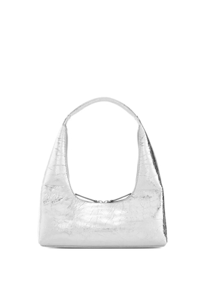 Marge Sherwood Hobo metallic-effect shoulder bag - Grey