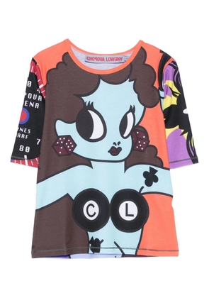 Chopova Lowena Lady Luck graphic-print T-shirt - Multicolour