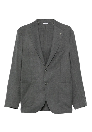 Manuel Ritz flannel blazer - Grey