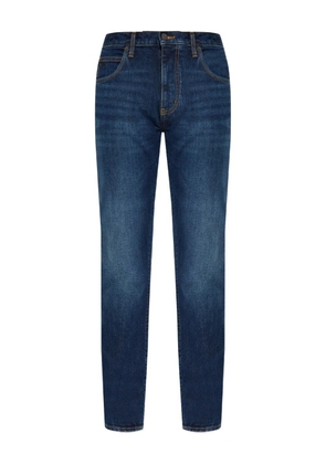 Emporio Armani logo-motif jeans - Blue