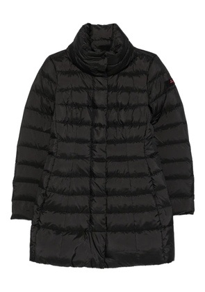 Peuterey quilted high-neck coat - Black