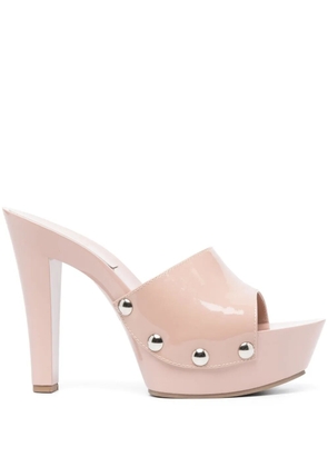 Paris Texas Consuelo studded 120mm sandals - Neutrals