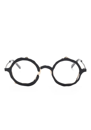 MASAHIROMARUYAMA round-frame glasses - Black