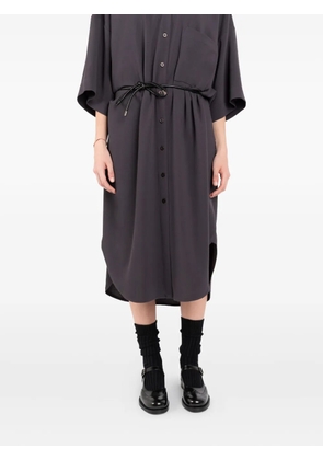 Société Anonyme shirt midi dress - Purple