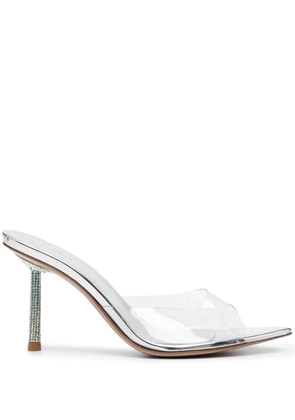 Le Silla Bella 120mm crystal-embellished sandals - Silver