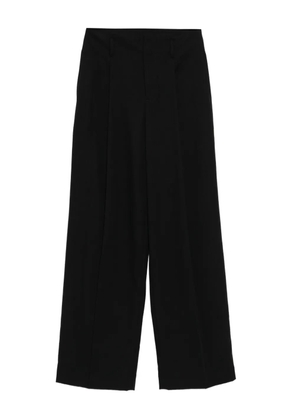 Vince high-waist pleated trousers - Black