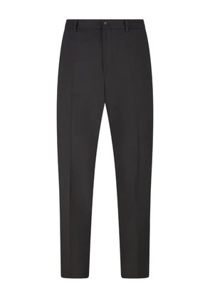 Tagliatore straight-leg wool trousers - Black
