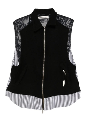 Undercover patchwork gilet - Black