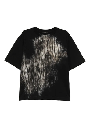 Taakk graphic-print T-shirt - Black