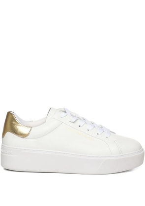 Tommy Hilfiger metallic logo sneakers - White