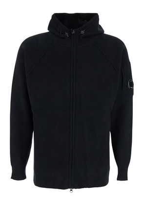 C.P. Company lambswool hoodie - Black