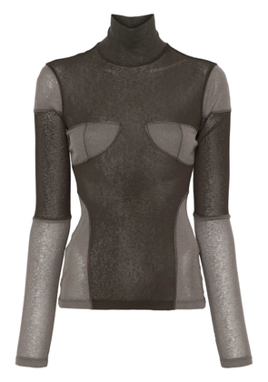 Nanushka patchwork T-shirt - Green