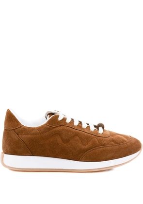 Fabiana Filippi quilted sneakers - Brown