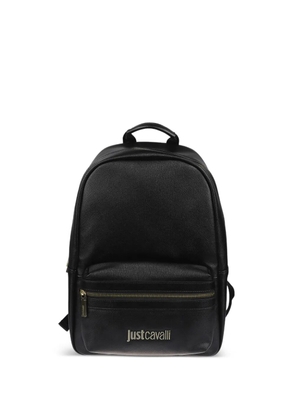 Just Cavalli logo-detail backpack - Black