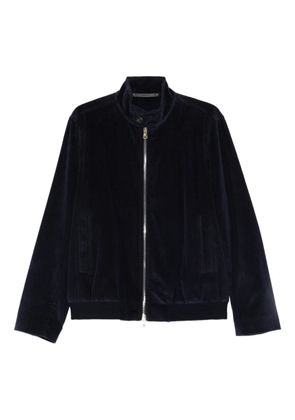 Paul Smith zip-up corduroy jacket - Blue