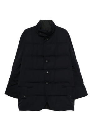 Yohji Yamamoto high-neck padded jacket - Black
