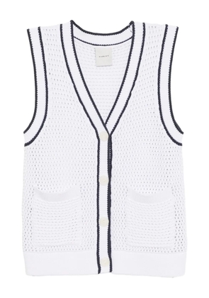 Varley Leilani v-neck cardigan - White