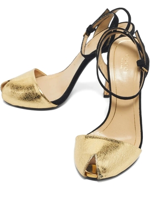 Gucci Pre-Owned ankle-strap sandals - Gold